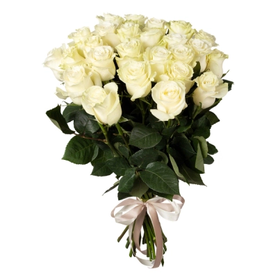 Букет цветов белые розы Барнаул Алтайский край